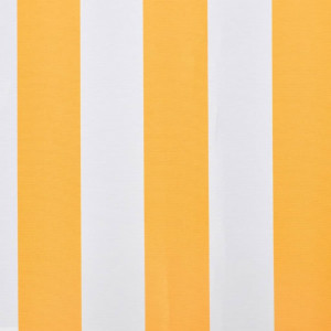 Pânză de copertină, portocaliu și alb, 500 x 300 cm - Img 3