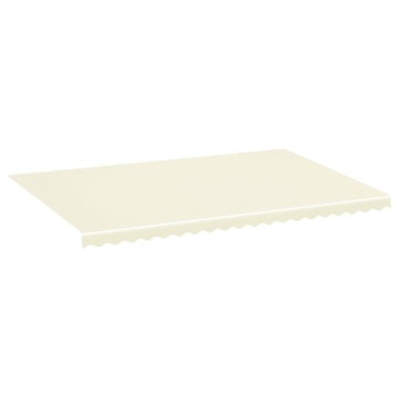 Pânză de rezervă copertină, crem, 5x3,5 m - Img 2