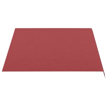 Pânză de rezervă pentru copertină, roșu vișiniu, 3,5x2,5 m - Img 4