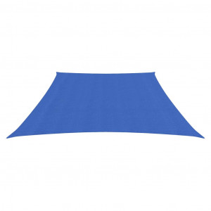 Pânză parasolar, albastru, 3/4x2 m, HDPE, 160 g/m² - Img 3