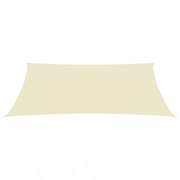 Pânză parasolar, crem, 3x4,5 m, țesătură oxford, dreptunghiular - Img 2