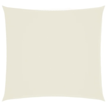 Pânză parasolar, crem, 6x6 m, țesătură oxford, pătrat - Img 2