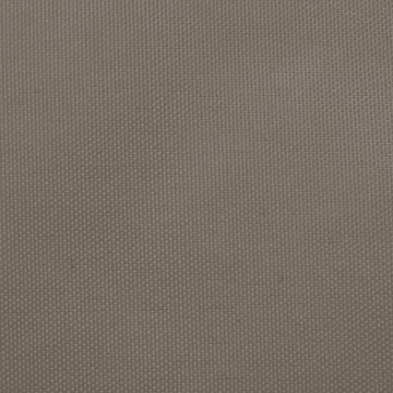 Pânză parasolar, gri taupe, 3,6x3,6 m, țesătură oxford, pătrat - Img 3