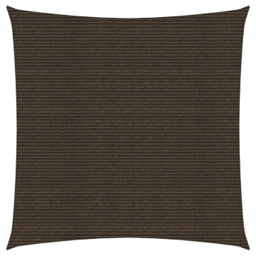 Pânză parasolar, maro, 3 x 3 m, HDPE, 160 g/m² - Img 1