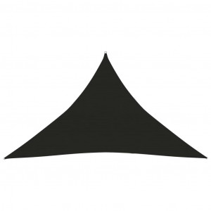 Pânză parasolar, negru, 4x4x5,8 m, HDPE, 160 g/m² - Img 1