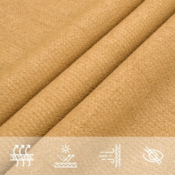 Pânză parasolar, nisipiu dreptunghiular 3x4 m HDPE 160 g/m² - Img 7