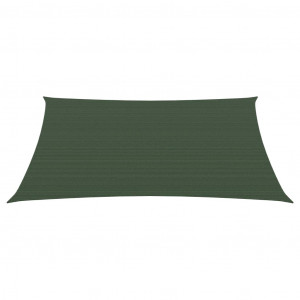 Pânză parasolar, verde închis, 3/4x2 m, HDPE, 160 g/m² - Img 3
