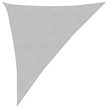 Parasolar, gri deschis, 3x4x5 m, 100% poliester Oxford - Img 2