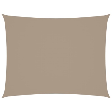 Parasolar, gri taupe, 2x3,5 m, țesătură oxford, dreptunghiular - Img 2