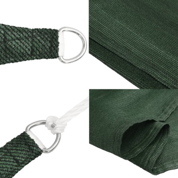 Parasolar, verde închis, 2x3 m, HDPE, 160 g/m² - Img 6