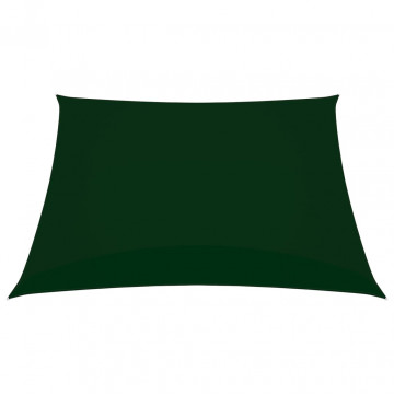 Parasolar, verde închis, 3,6x3,6 m, țesătură oxford, pătrat - Img 2