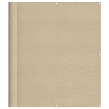 Paravan de balcon, bej, 120x700 cm, 100% poliester oxford - Img 2