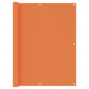 Paravan pentru balcon, portocaliu, 120x300 cm, țesătură Oxford - Img 1