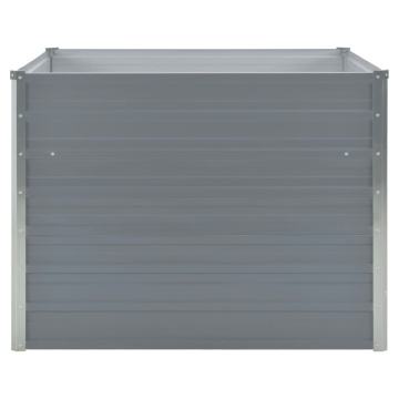 Pat înalt straturi, 100x100x77, oțel galvanizat, gri - Img 3