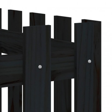 Pat înălțat grădină design gard 150x50x70 cm lemn de pin tratat - Img 6