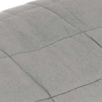 Pătură grea, gri, 152x203 cm, 7 kg, material textil - Img 4