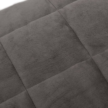 Pătură grea, gri, 200x220 cm, 9 kg, material textil - Img 4