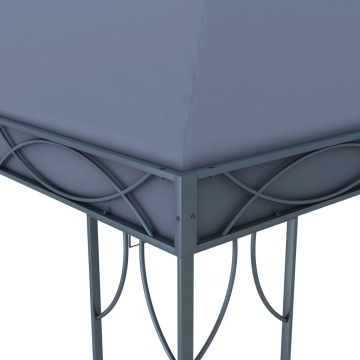 Pavilion cu șir de lumini LED, antracit, 400x300 cm - Img 5