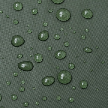 Pelerină de ploaie impermeabilă lungă cu glugă, L, verde - Img 4