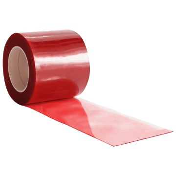 Perdea pentru ușă, roșu, 200 mmx1,6 mm 25 m, PVC - Img 4