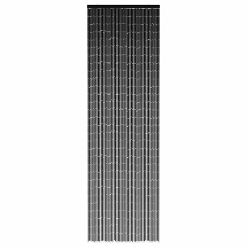 Perdele ușă cu insecte gri închis 56x185 cm bambus - Img 3