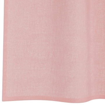 Perdele Voile cu Oelii 2 buc Roz 140x245 cm - Img 5