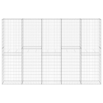 Perete gabion cu capace, 300 x 30 x 200 cm, oțel galvanizat - Img 4