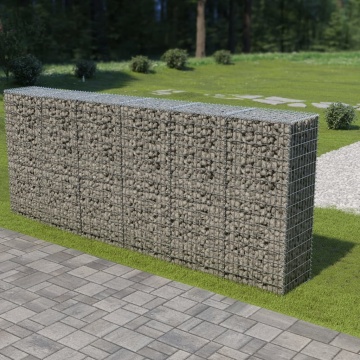 Perete gabion cu capace, 300 x 50 x 150 cm, oțel galvanizat - Img 1