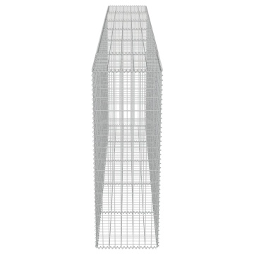 Perete gabion cu capace, 300 x 50 x 150 cm, oțel galvanizat - Img 6