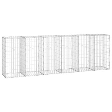 Perete gabion cu capace, 300x50x100 cm, oțel galvanizat - Img 2