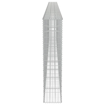 Perete gabion cu capace, 600 x 30 x 150 cm, oțel galvanizat - Img 6