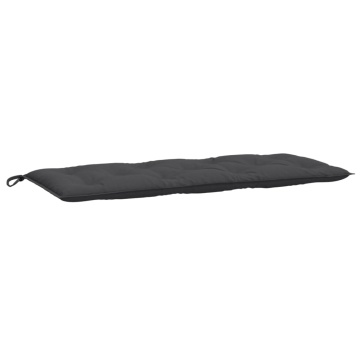 Pernă bancă de grădină, melanj antracit, 120x50x7 cm, textil - Img 2