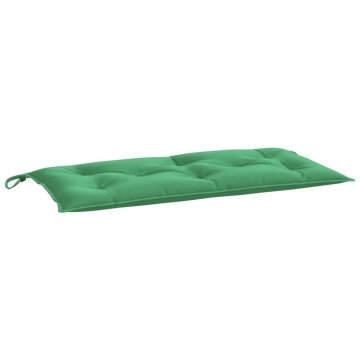 Pernă bancă de grădină, verde, 110x50x7 cm, material oxford - Img 2