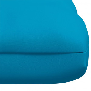 Pernă canapea din paleți, albastru, 120 x 80 x 12 cm - Img 3