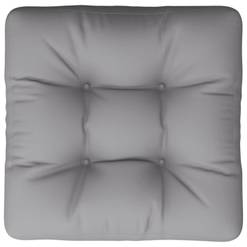 Pernă de paleți, gri, 60x60x12 cm, material textil - Img 5