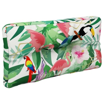 Pernă de paleți, multicolor, 80x40x12 cm, textil - Img 4