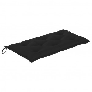 Pernă pentru balansoar, negru, 100 cm, material textil - Img 2