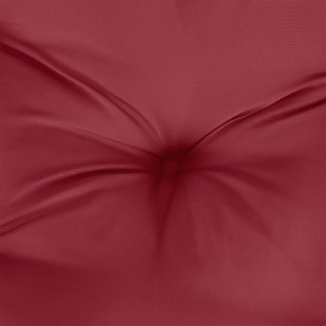 Pernă pentru canapea din paleți, roșu vin, 60 x 40 x 10 cm - Img 6