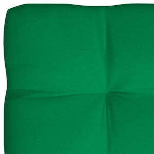 Pernă pentru paleți, verde, 120 x 80 x 12 cm, material textil - Img 3
