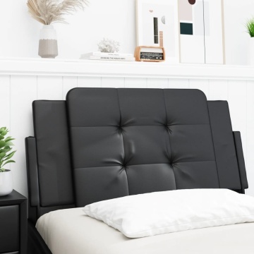 Pernă pentru tăblie pat, negru, 100 cm, piele artificială - Img 1