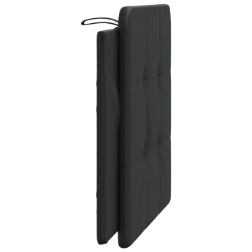 Pernă pentru tăblie pat, negru, 100 cm, piele artificială - Img 8