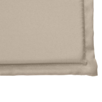 Pernă scaun de grădină, 2 buc., taupe, 45x45x2 cm, pătrat - Img 7