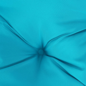 Perne bancă de grădină, 2 buc., turcoaz, 200x50x7 cm, textil - Img 5