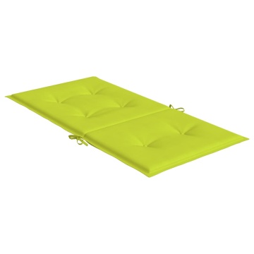 Perne cu spătar mic, 4 buc., verde, 100x50x3 cm, textil oxford - Img 8