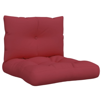 Perne de paleți, 2 buc., roșu vin, material textil - Img 2
