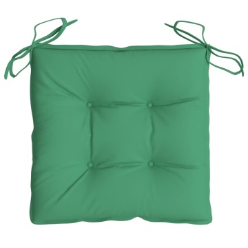 Perne de scaun, 6 buc., verde, 40x40x7 cm, textil oxford - Img 8