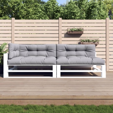 Perne pentru paleți, 5 buc., gri, material textil - Img 1