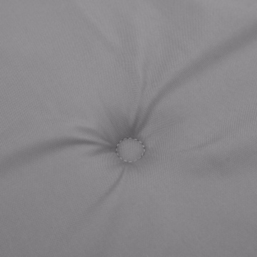 Perne scaun cu spătar înalt, 4 buc., gri, 120x50x3 cm, textil - Img 7