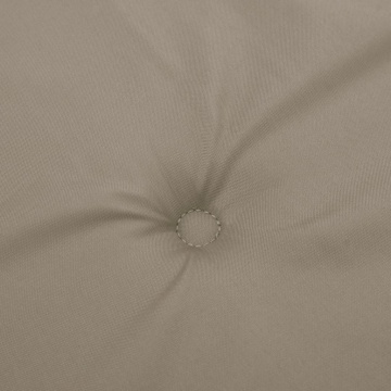 Perne scaun de grădină, 4 buc., gri taupe, 120 x 50 x 3 cm - Img 11