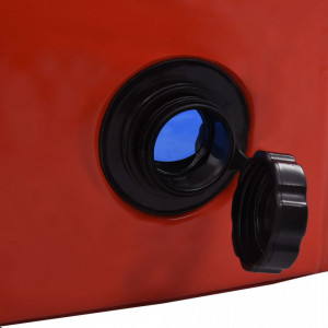 Piscină pentru câini pliabilă, roșu, 80 x 20 cm, PVC - Img 7